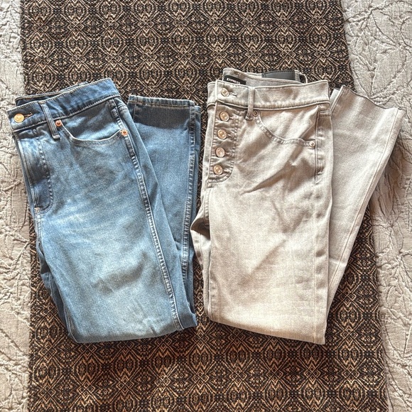 Express Denim - Express Jeans Size 6 - Lot of 2 Classic Blue and Gray Women's Jeans